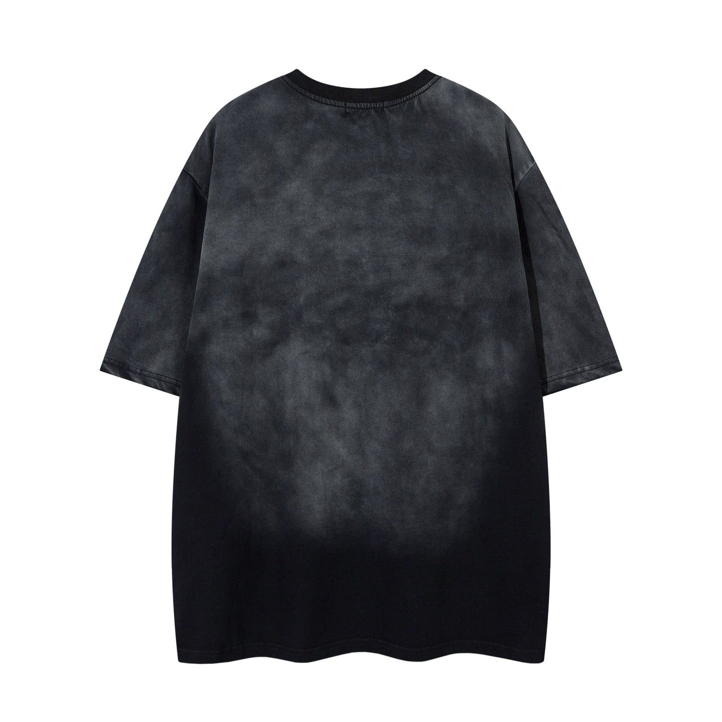 Hip hop shirt summer hip hop vintage embroidered t-shirt short sleeve