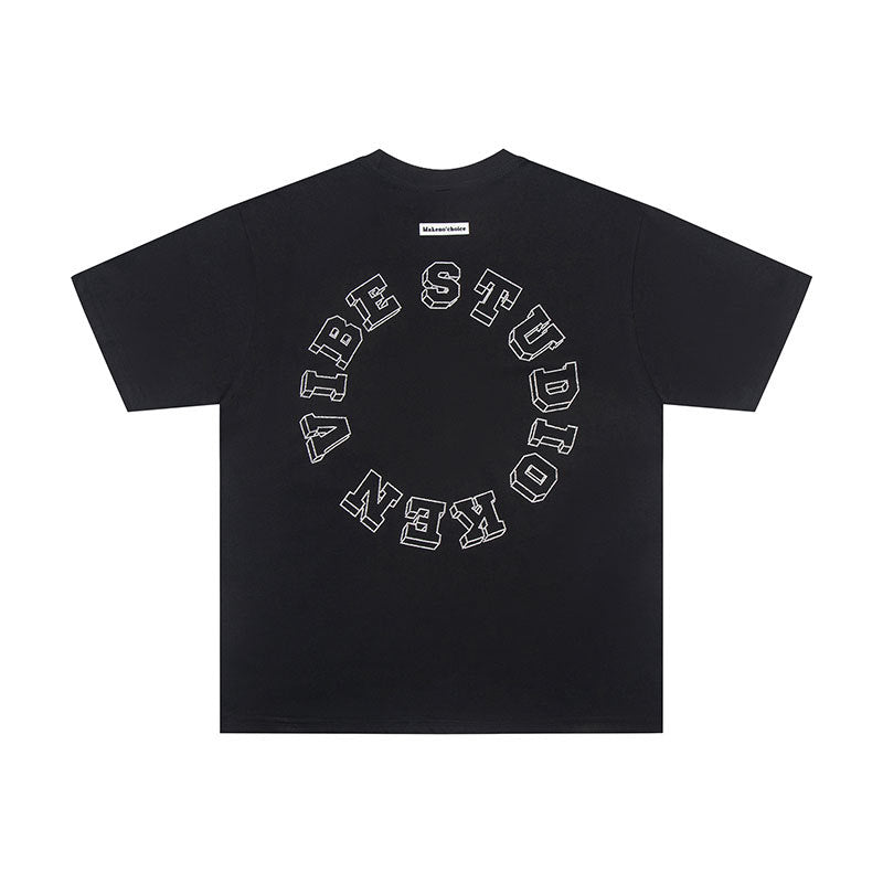 Vintage Tišö Rt Short Sleeve T-Shirt Summer Top