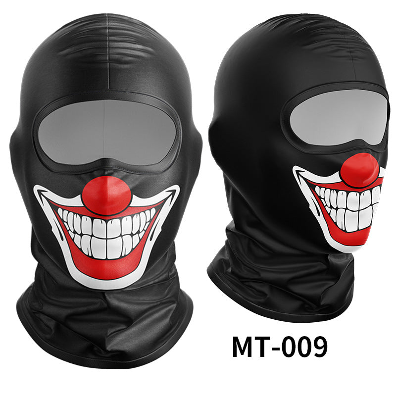 Cycling Windproof Hood Sunscreen Windproof Ice Silk Mask Men's and Women's Full Face