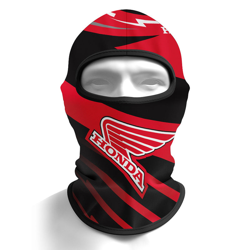 Cycling Windproof Hood Sunscreen Windproof Ice Silk Fabric Full Face Protection