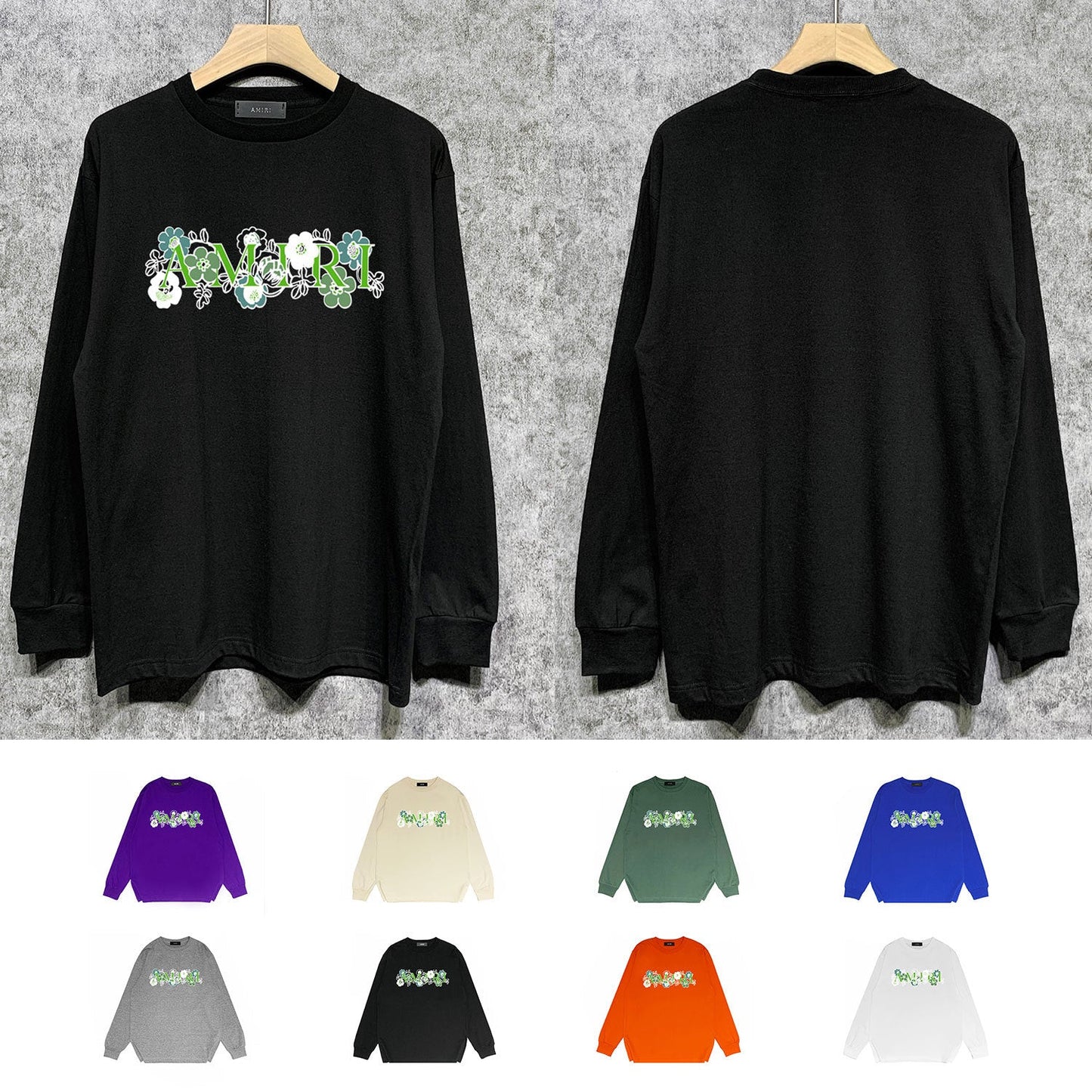 Amiri Sweatshirt Long Sleee Shirts