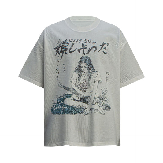 T shirt vintage usa summer t-shirt short sleeve