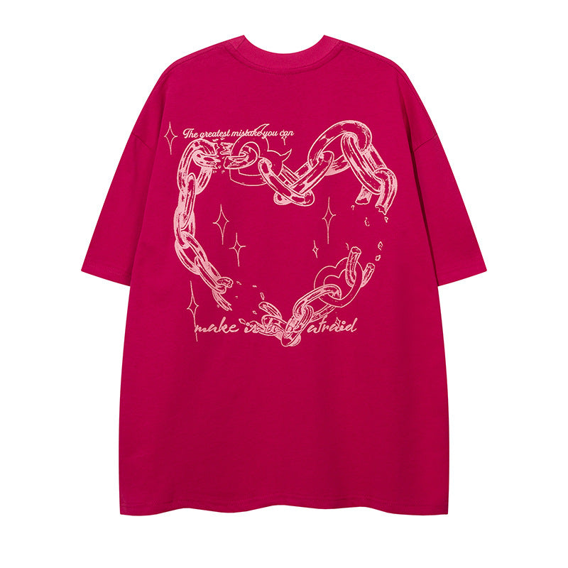 Nyc 1990 Shirt Summer Loose Cartoon Short Sleeve T-Shirt