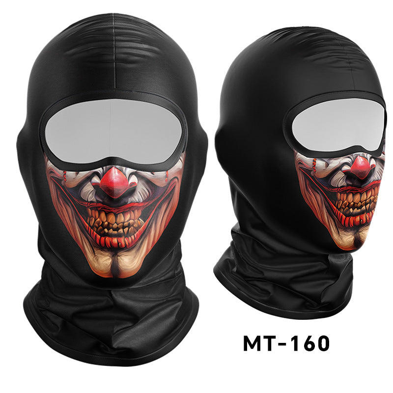 Cycling Windproof Hood Sunscreen Ice Silk Fabric