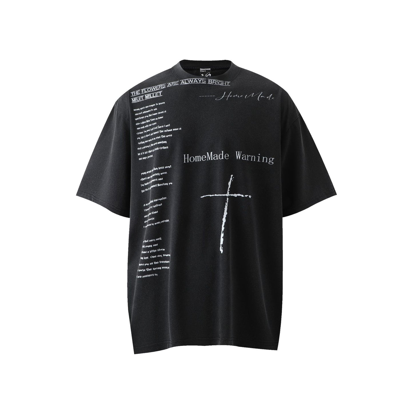 Hip hop shirt t-shirt short sleeve