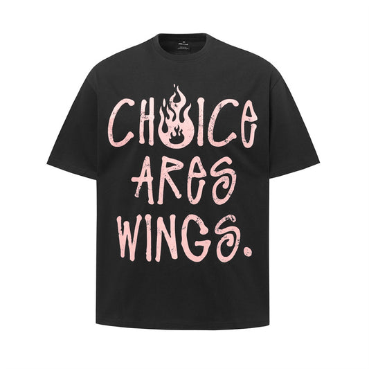 Hip Hop Shirts For Boys Vintage Alphabet Print Short Sleeve T-Shirt