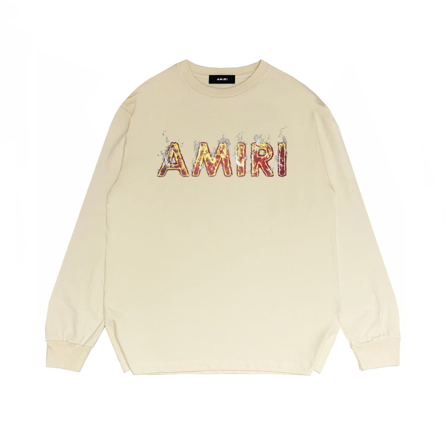 Amiri Long Sleeve Shirt Fashion Brand Long Sleeve Long-Sleeved T-shirt Blouse