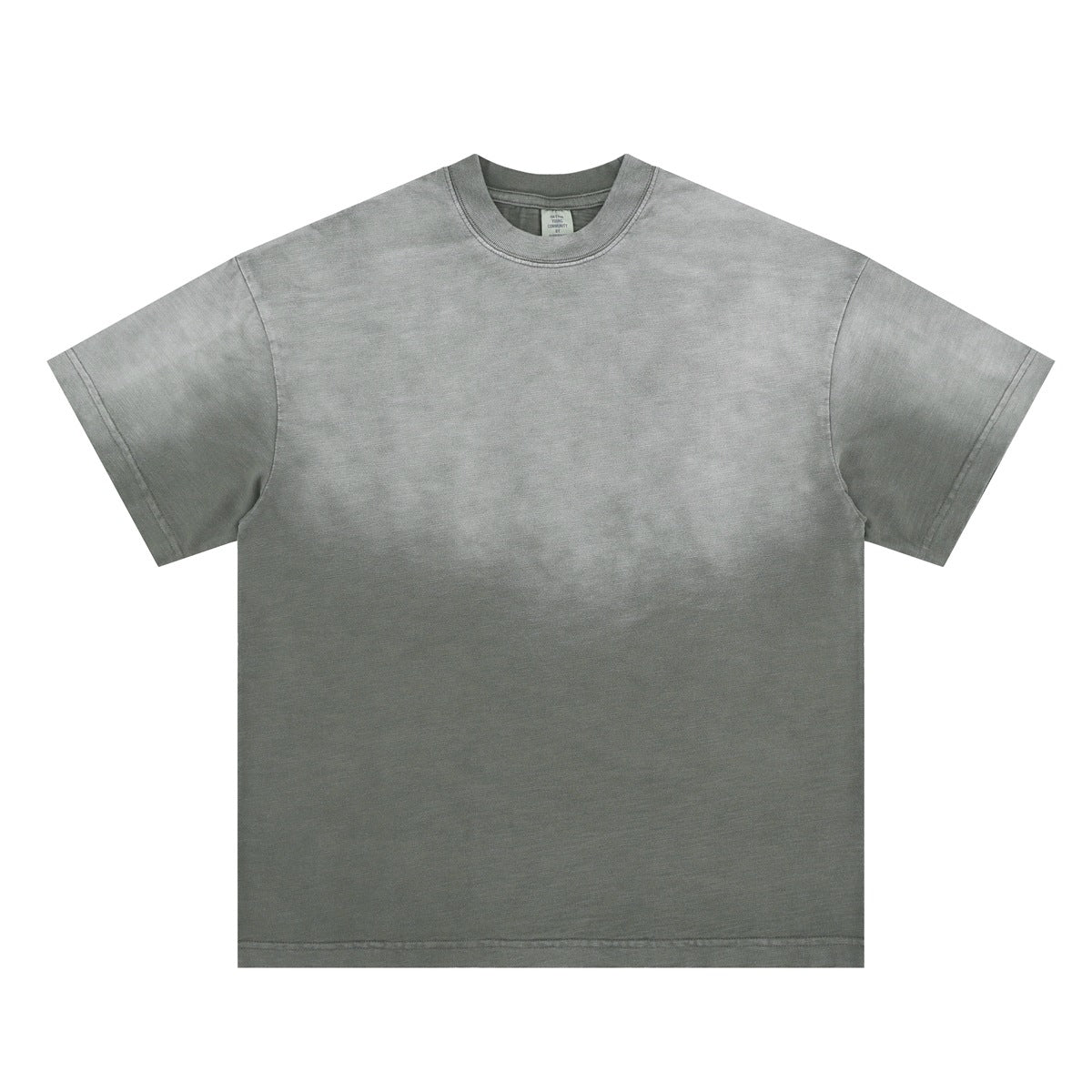 Vic Streetwear summer casual gradual change round neck short sleeve T-shirt