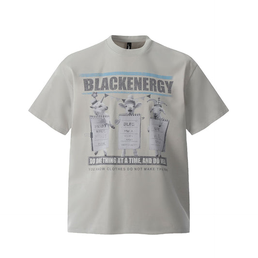 Hip hop clothing new york summer short sleeve vintage t-shirt