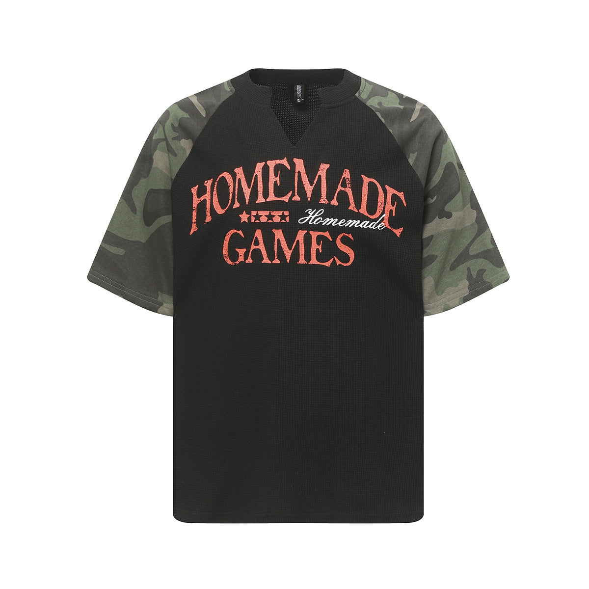 Hip hop clothing new york summer short sleeve camouflage t-shirt