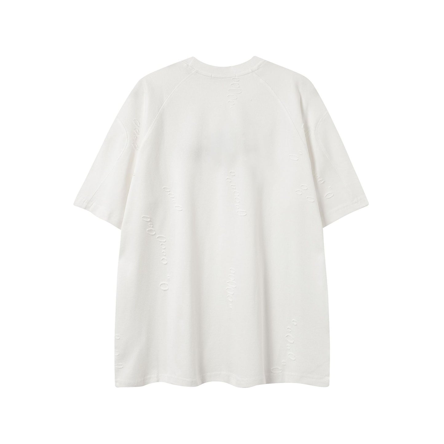 Ye T Shirt Summer Vintage Ripped Hollow T-Shirt Short Sleeve