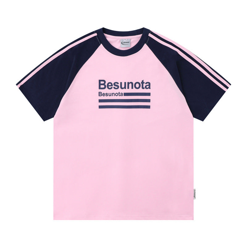 Camisetas streetwear Summer Vintage Casual Loose Short Sleeve T-Shirt