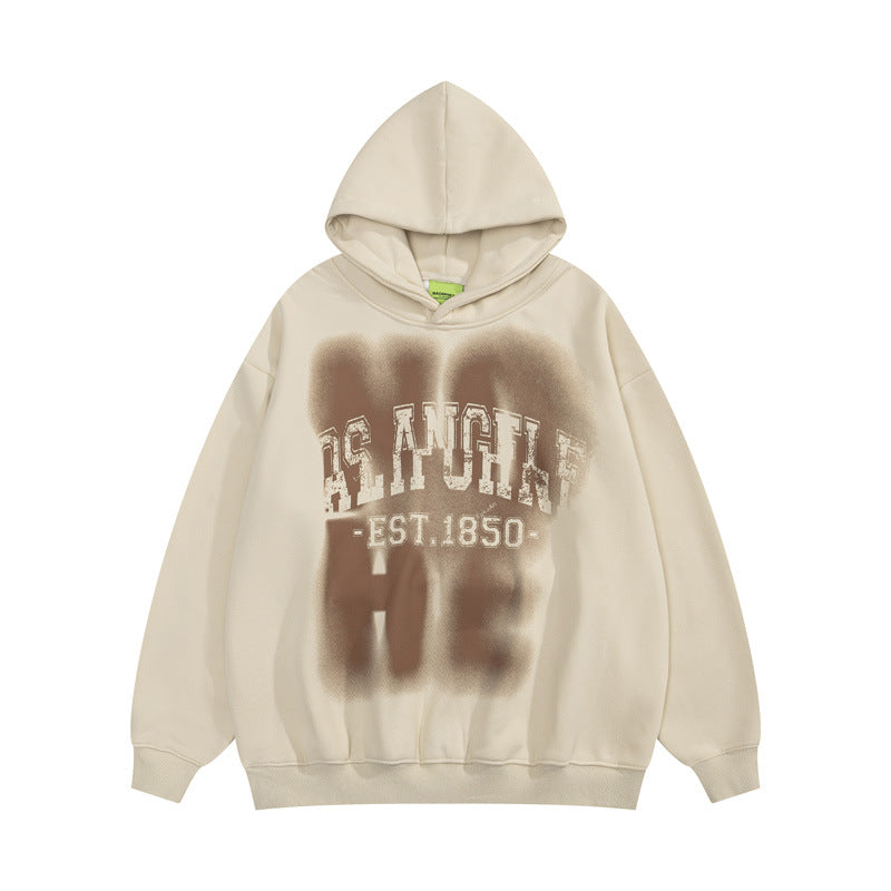 Vice streetwear hip hop alphabet graffiti hooded sweater