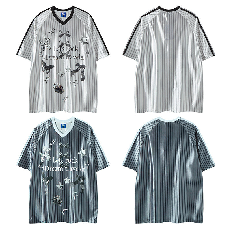 Camisas Retros v-neck t-shirt