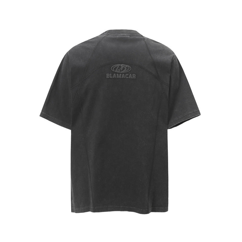 Camisas Retros Short Sleeve Crew Neck T-Shirt
