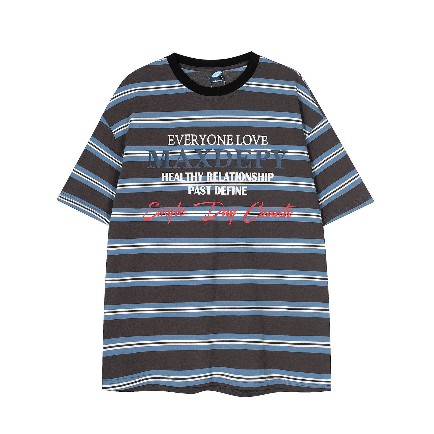 US drip outfits Summer Vintage Casual Loose Short Sleeve T-Shirts