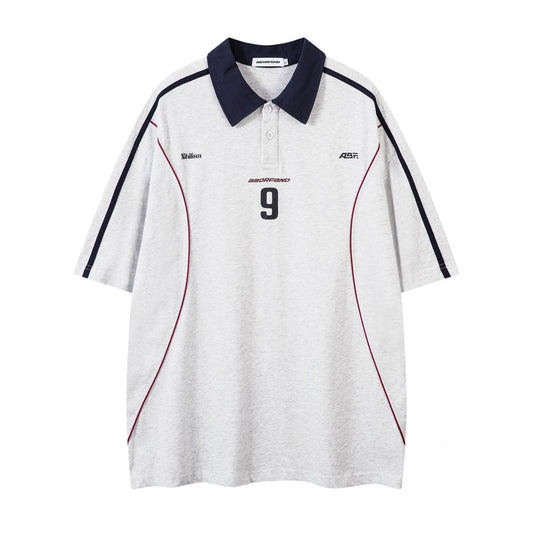 Hip hop shirt summer polo short sleeve t-shirt