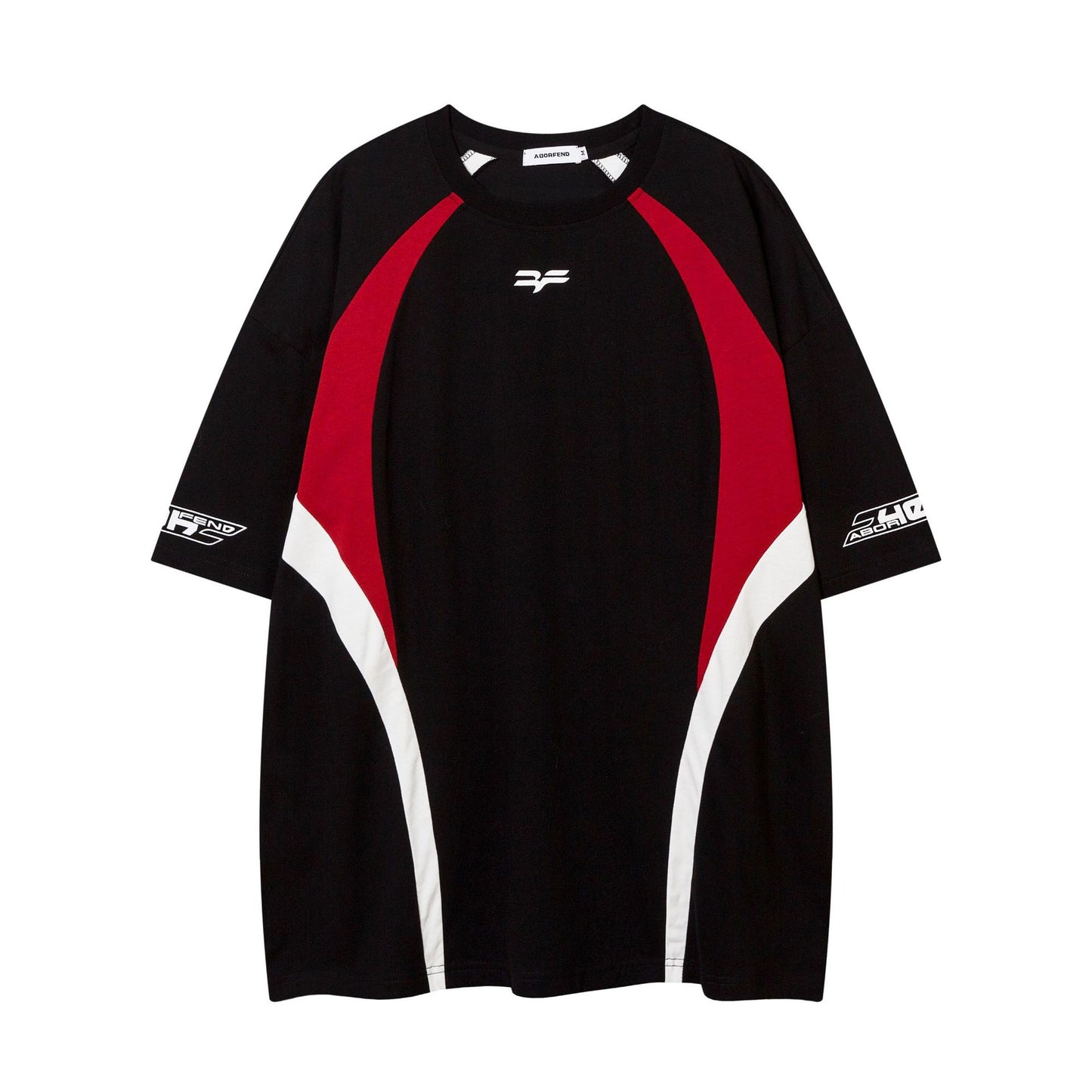 Hustle vintage t-shirt vintage loose short sleeves