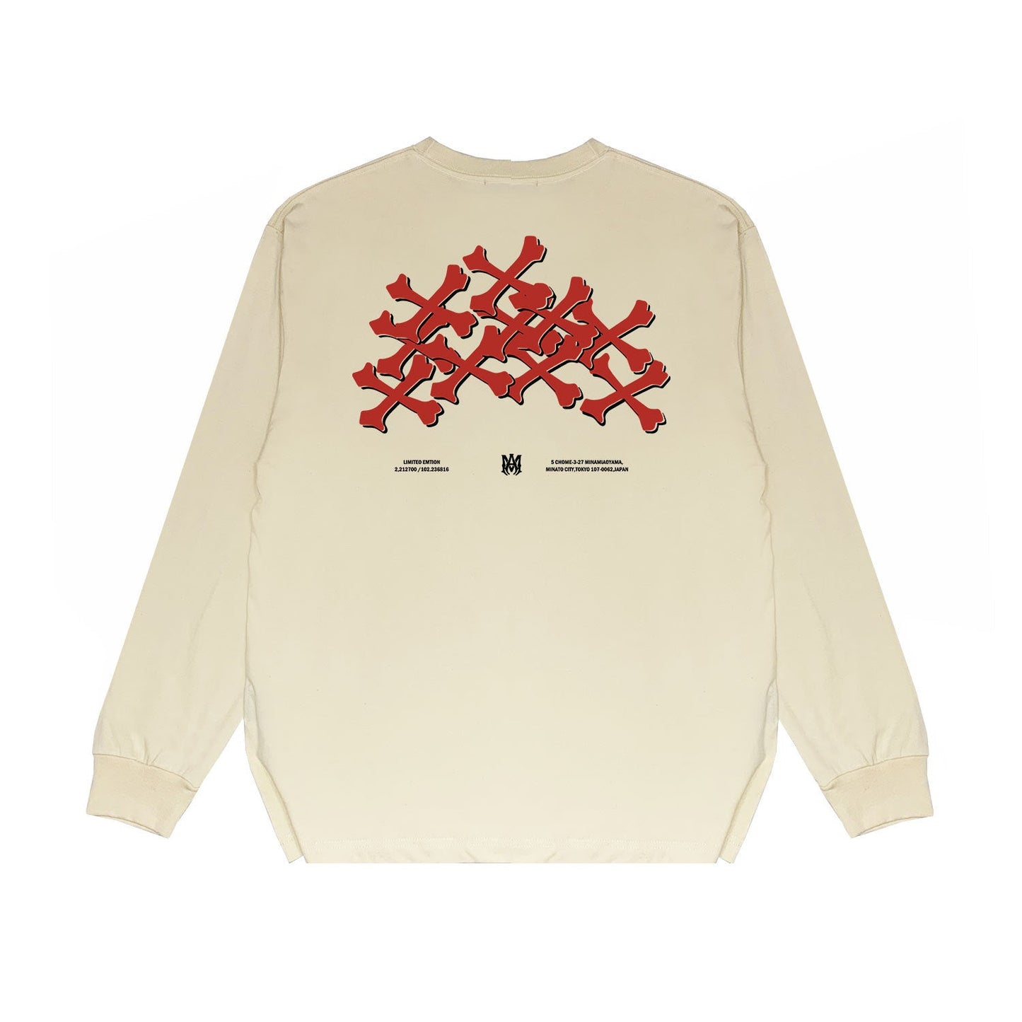 Amiri Long Sleeve Shirt Long Sleeve Long-Sleeved T-shirt Blouse