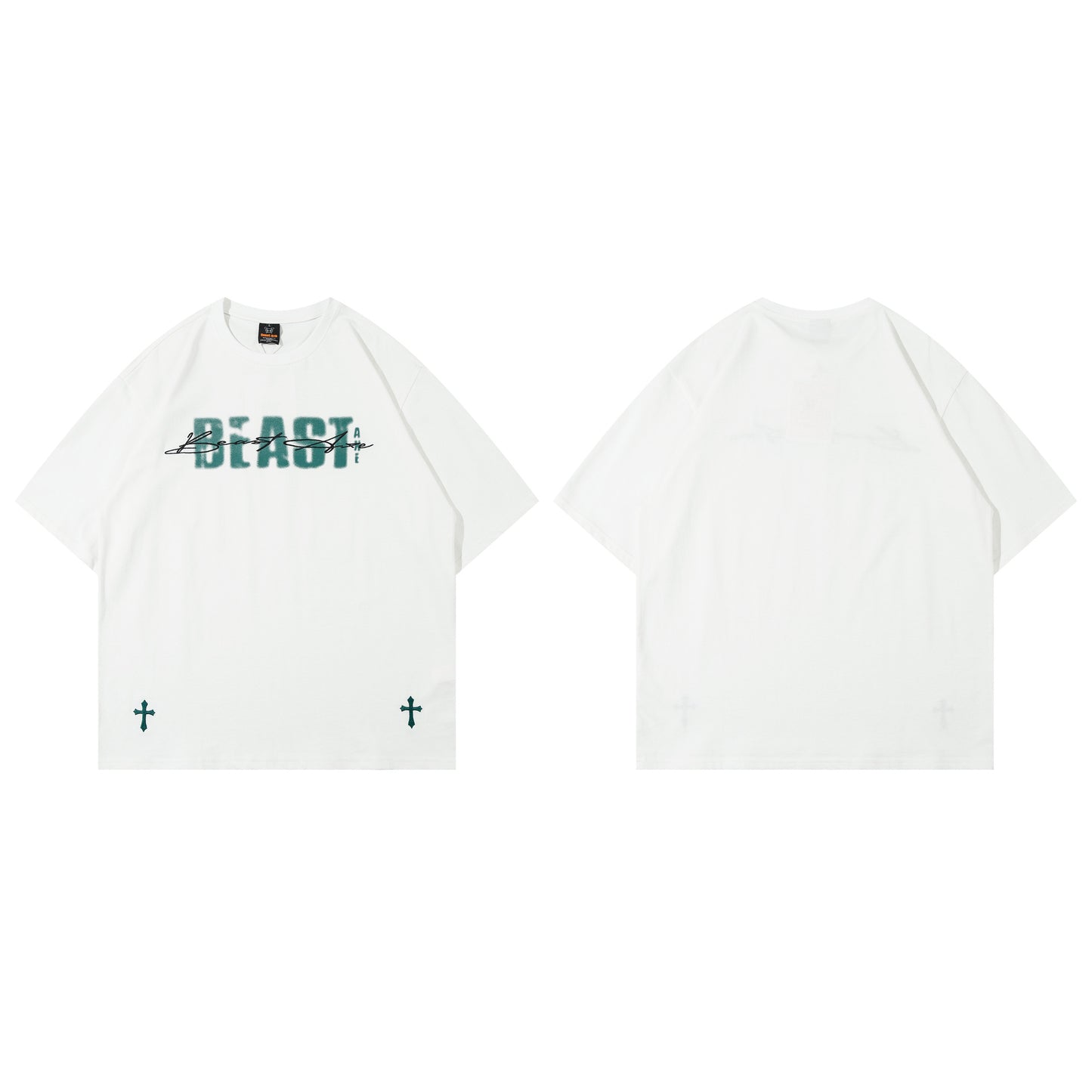 Hip hop shirt summer short sleeve crew neck t-shirt