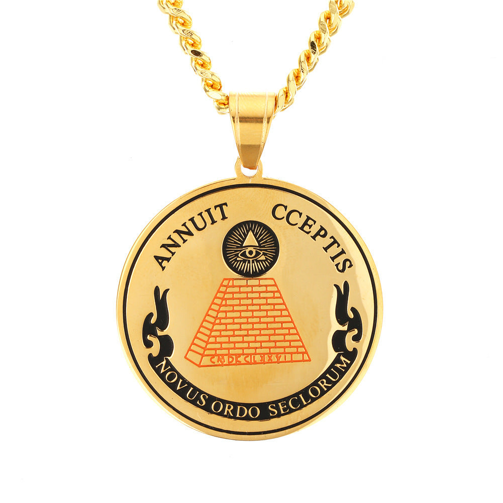 Jewelry Hip Hop Creative Necklace Jesus Pieces Royalty rapper Animal