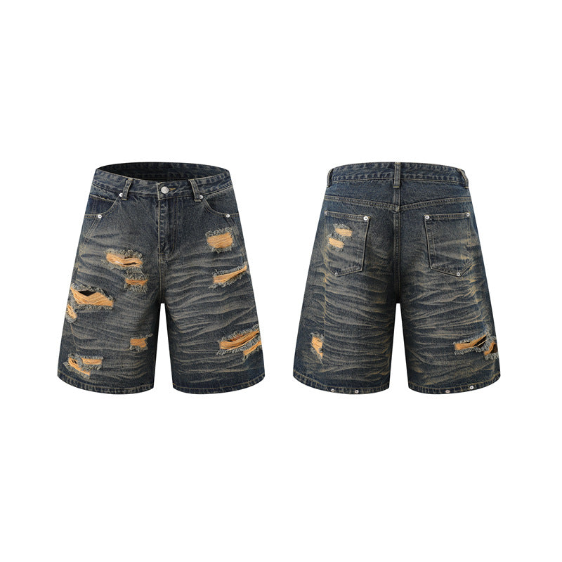 Stone Wash T shirt vintage old jeans