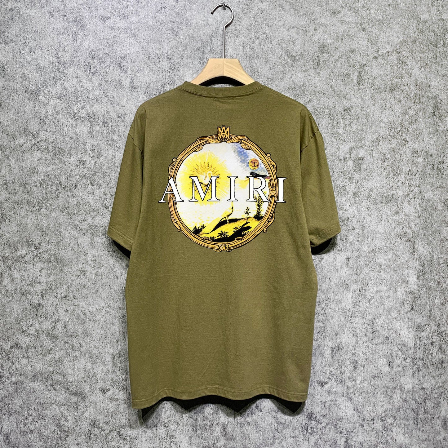 Amiri T Shirts Fashion Brand T Shirt Short Sleeve T-shirt Blouse