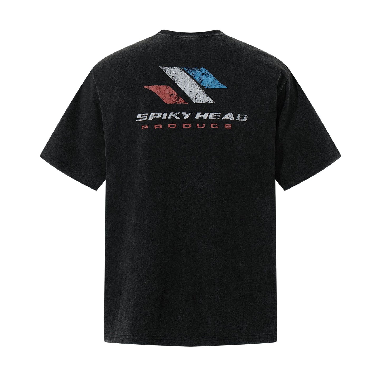 Hip Hop Clothing Summer Vintage Wash T-Shirt Short Sleeve