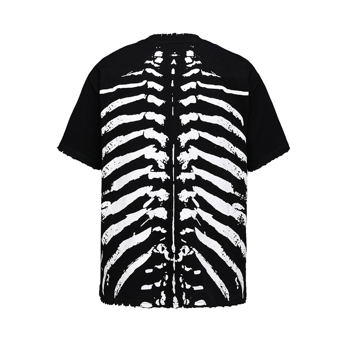 T shirt vintage usa summer skull skeleton devil print t-shirt short sleeve