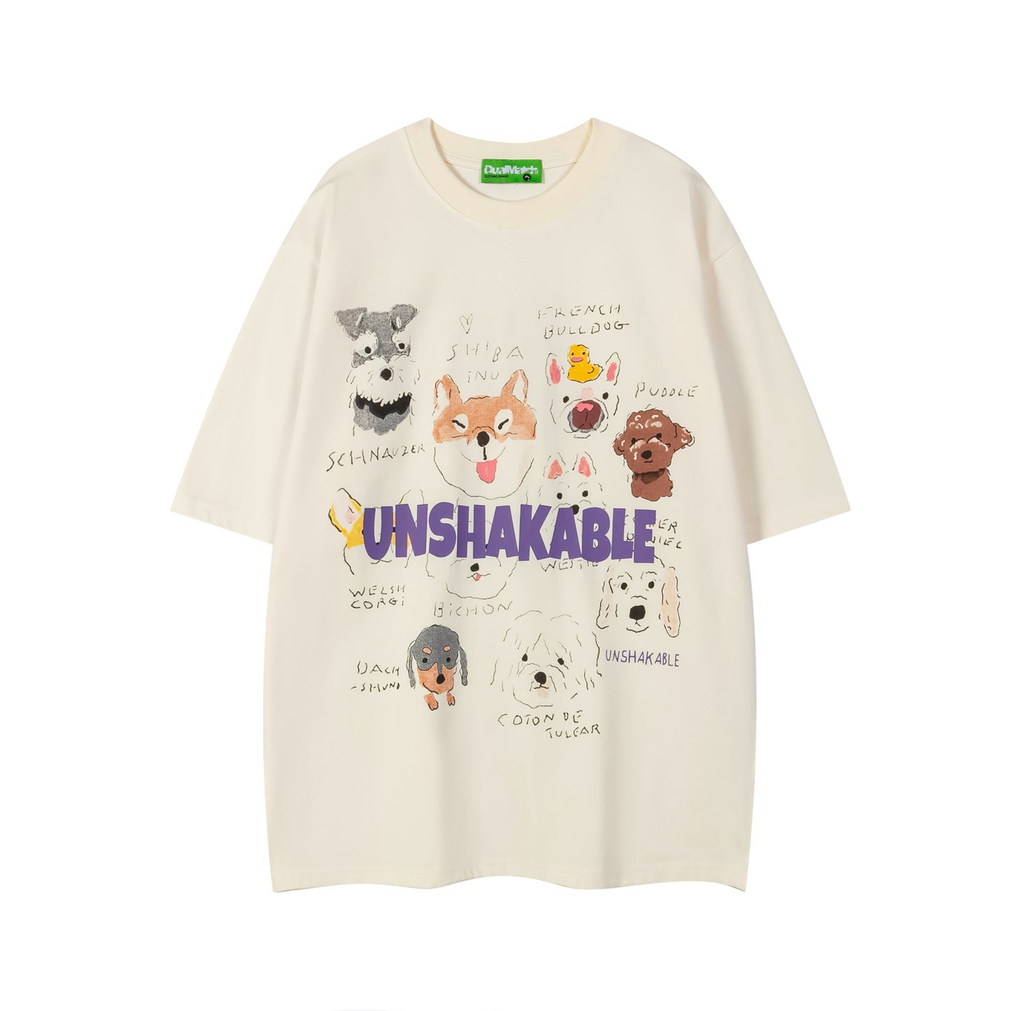 T shirt vintage usa summer fun cartoon print short sleeve t-shirt