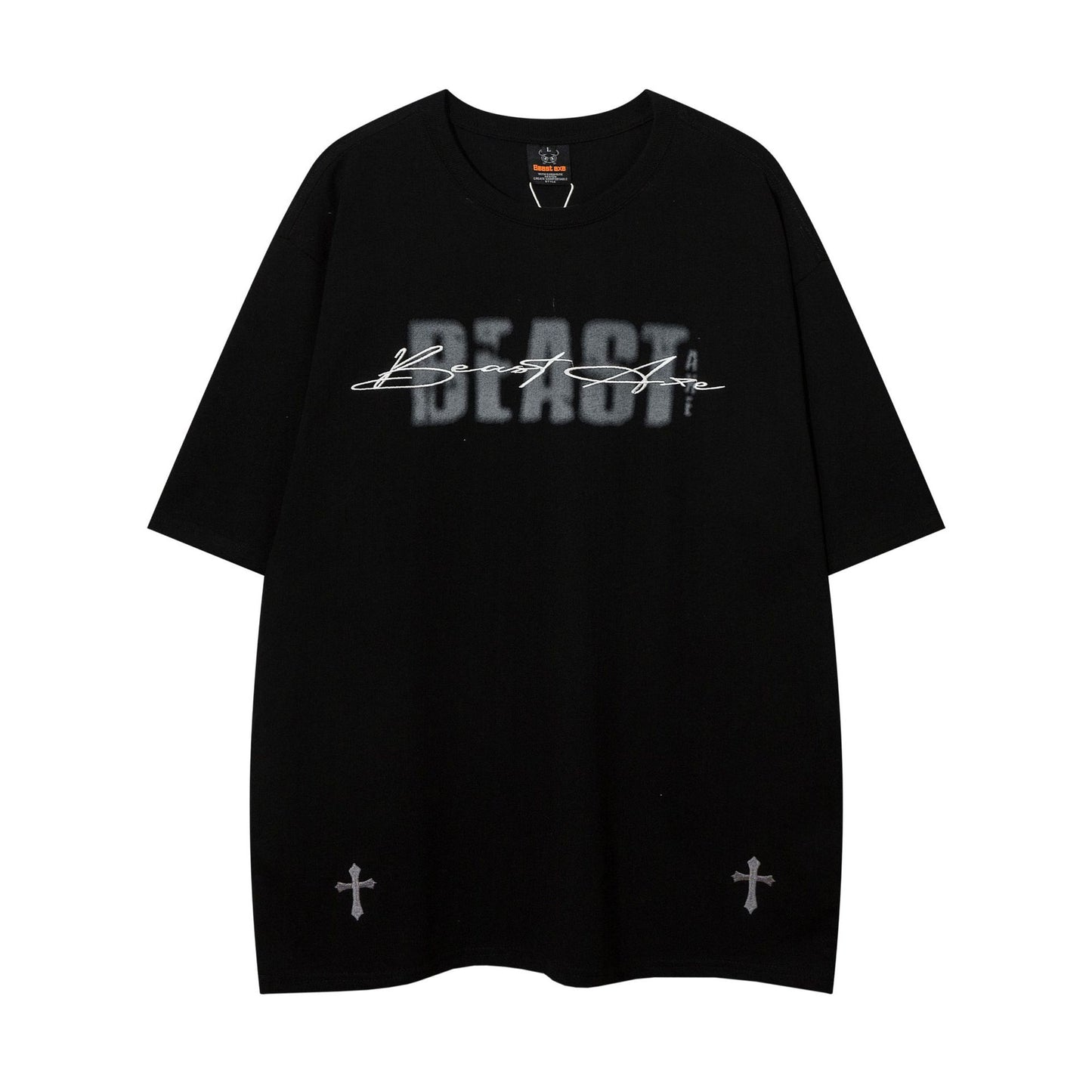 Hip hop shirt summer short sleeve crew neck t-shirt
