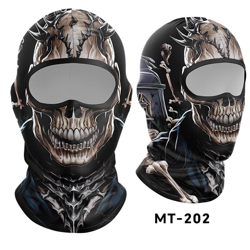 Cycling Windproof Hood Sunscreen Ice Silk Lining Cap Men's and Women's Face