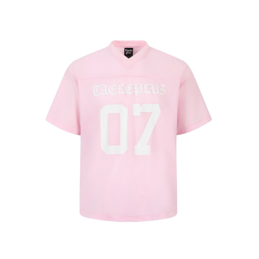 Hip Hop Clothing Summer hiphop Quick Drying Sweatshirt Mesh T-Shirt