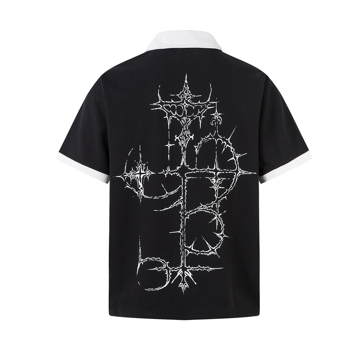 Hip hop clothing new york summer t-shirt vintage polo shirt lapel