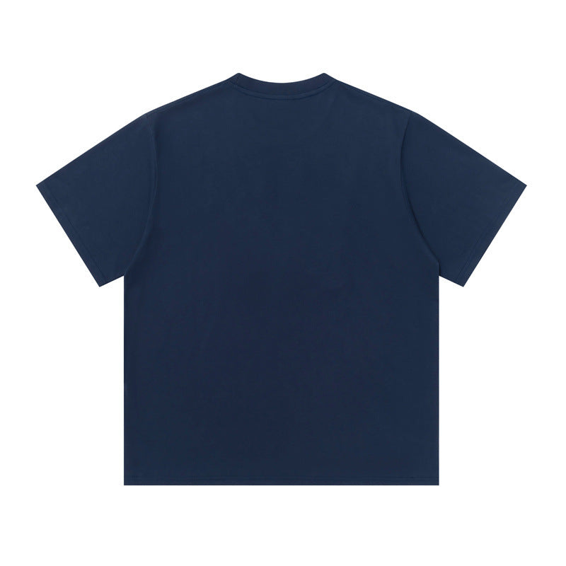 Hip Hop Shirts For Boys Embroidered Short Sleeve T-Shirt