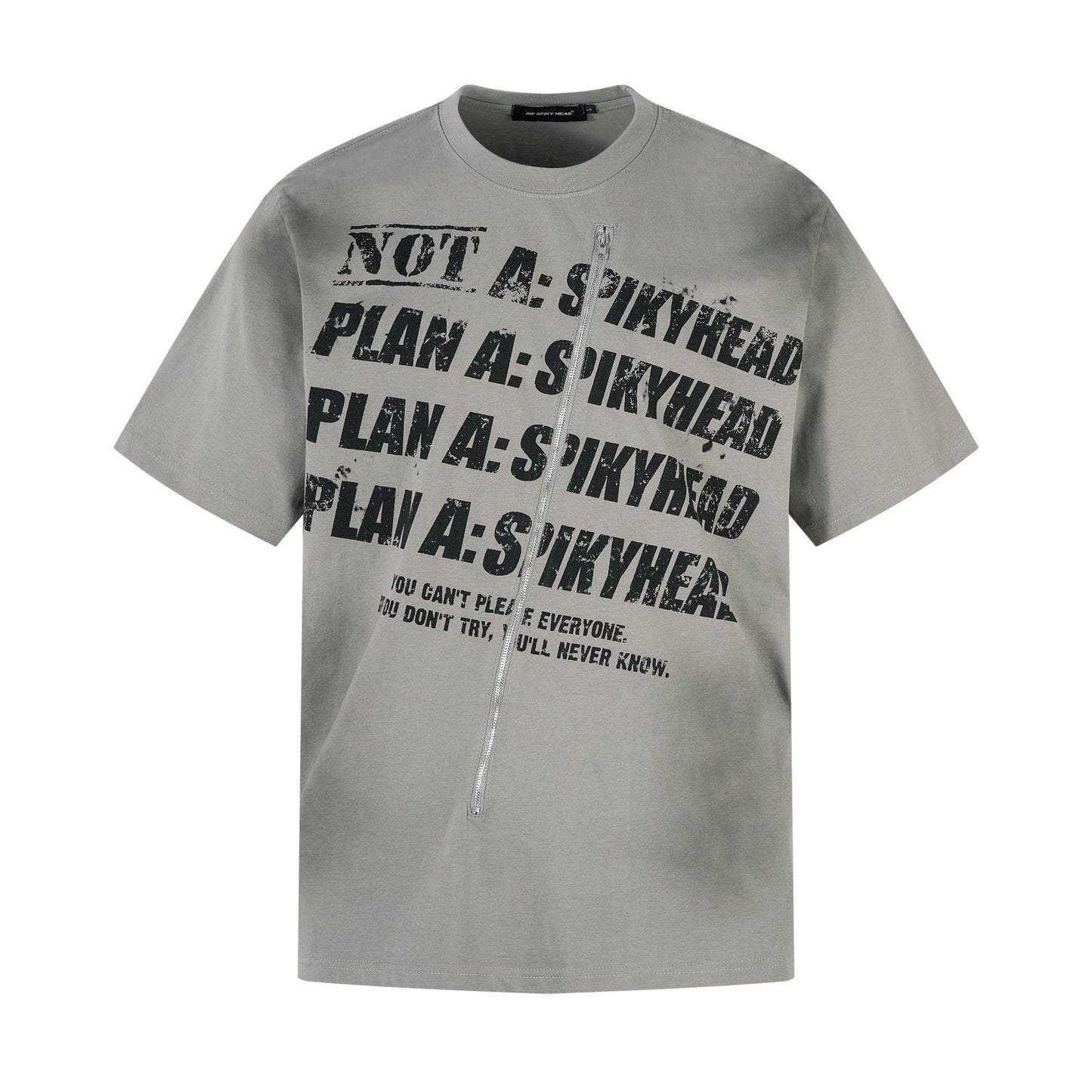 Vestimenta De Los 90 Summer Vintage Short Sleeve Zip T-Shirt