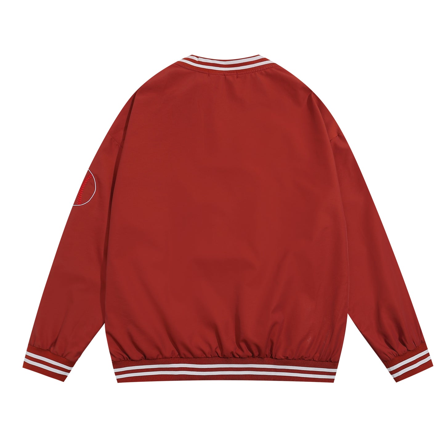 Unisex long-sleeved shirt men's v neck