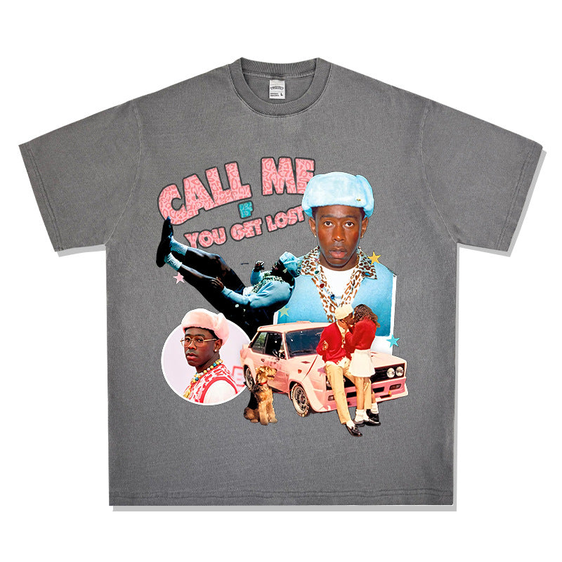 New york hip hop shop tyler hip hop creater taylor short sleeve t-shirt