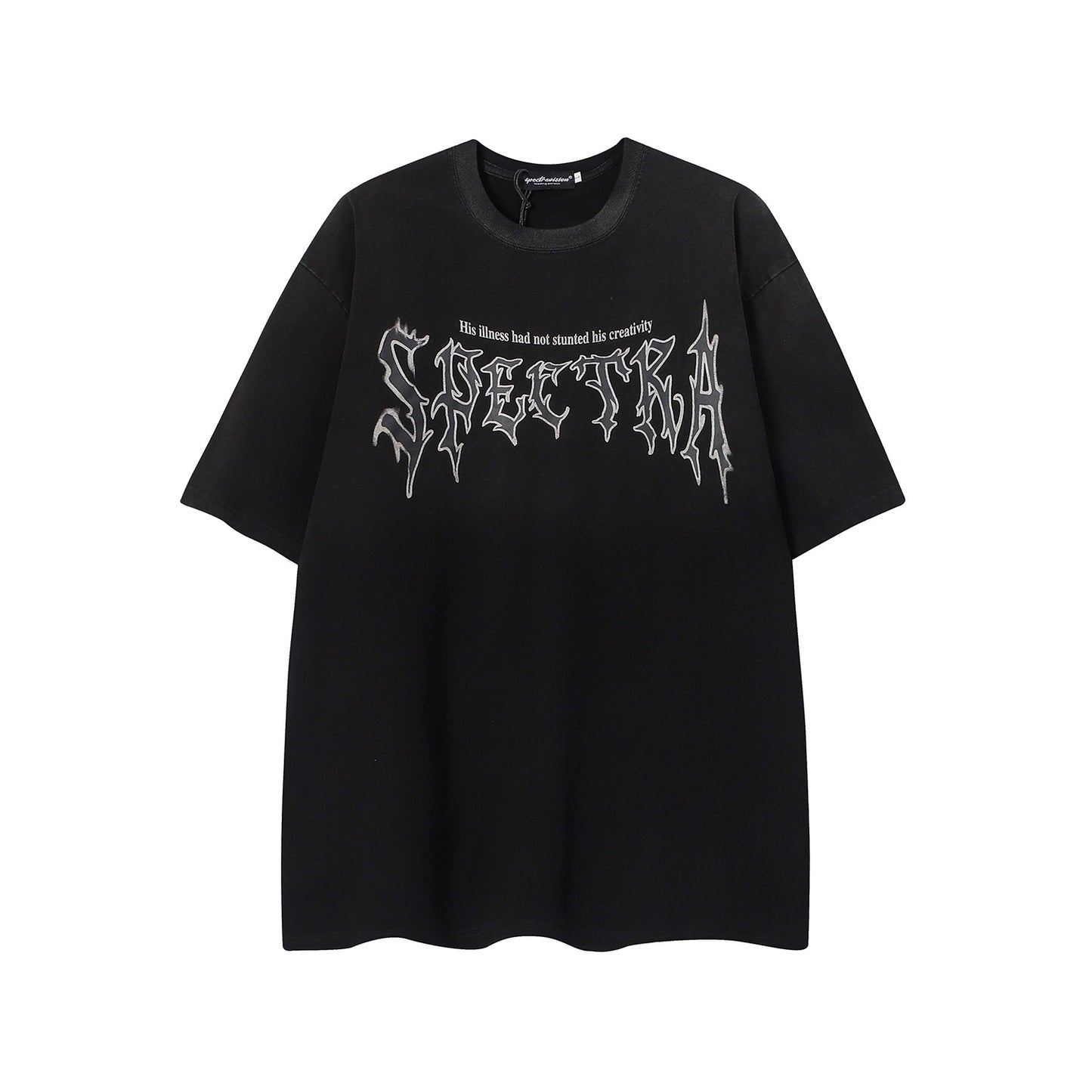 Hip hop shirt retro wash water do old short sleeve T-shirt
