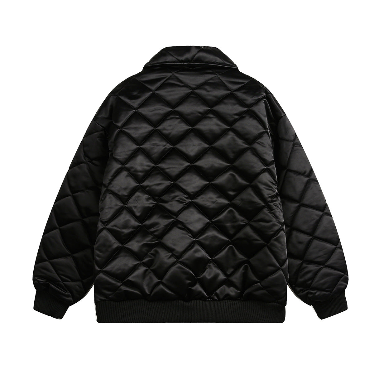 Unisex Down Jacket Winter Vintage Beaded Warm Padded Jacket