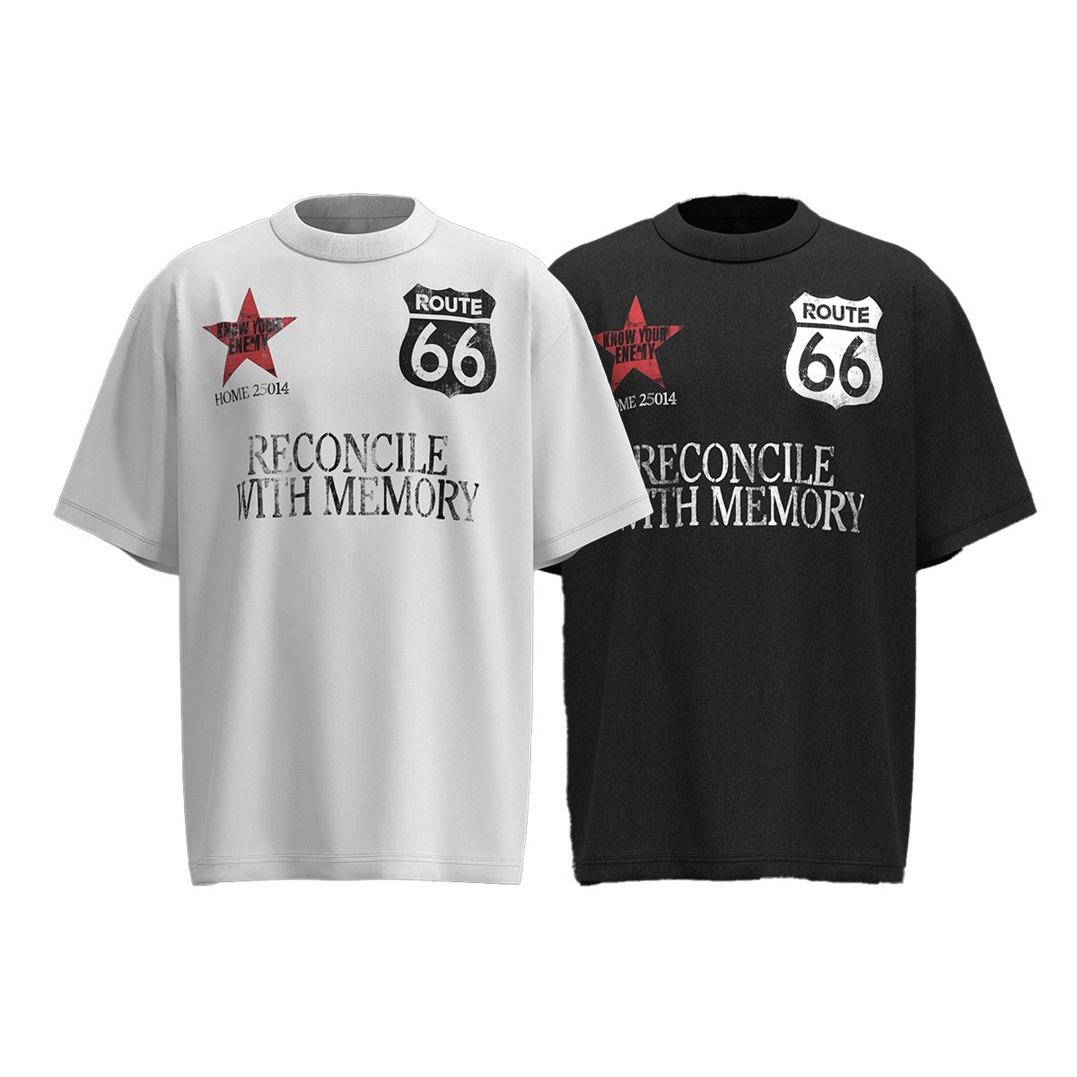 T shirt vintage usa summer vintage print short sleeve t-shirt