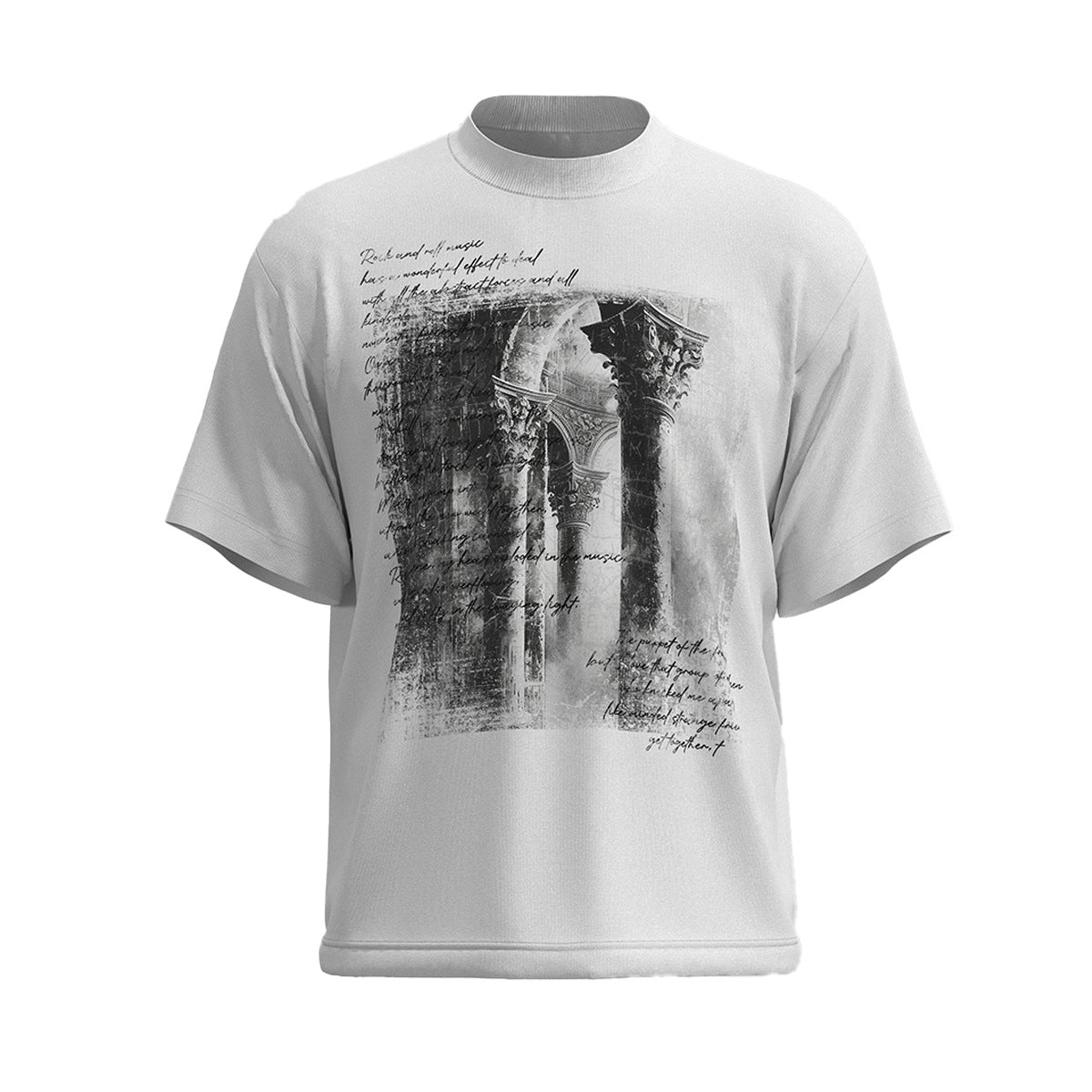 Hip hop shirt summer hip hop print t-shirt short sleeve