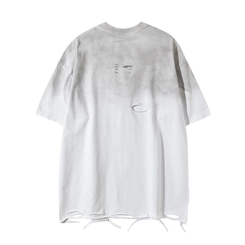Camisas Retros Vintage Crew Neck Short Sleeve T-Shirt