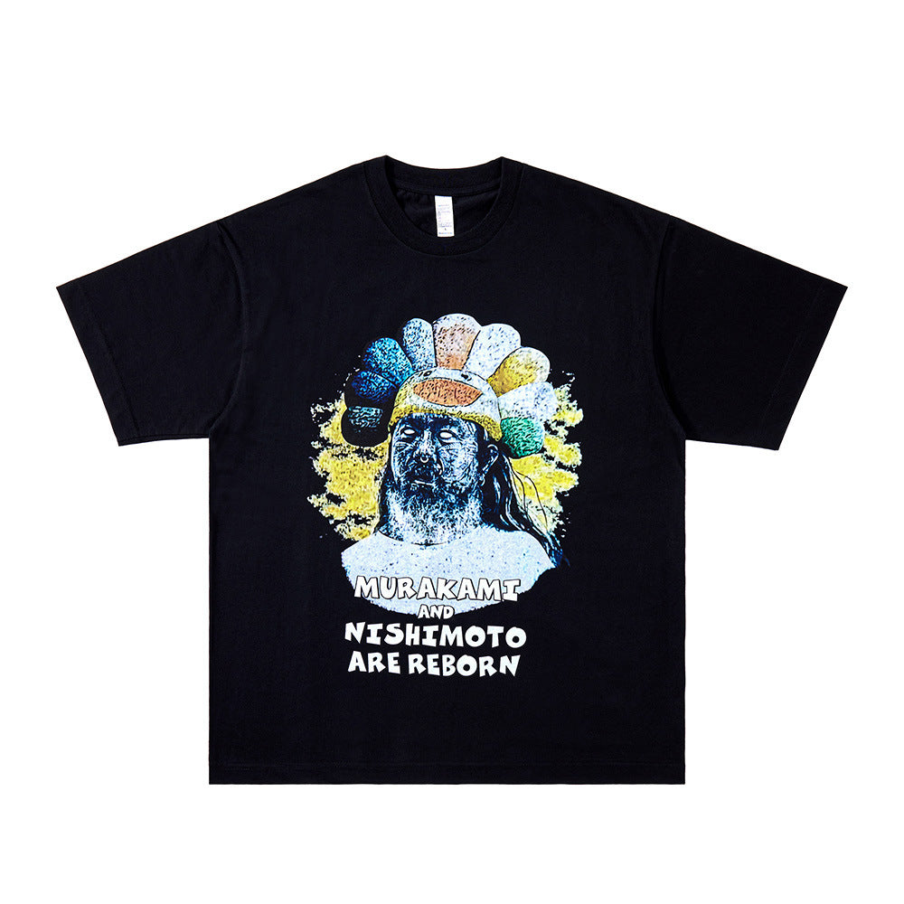 Vic Streetwear Summer Crew Neck Short Sleeve T-Shirt
