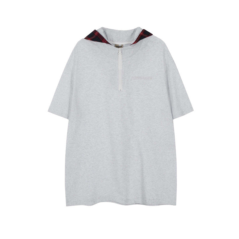Camisas Retros Half Chain Hooded Guard T-Shirt