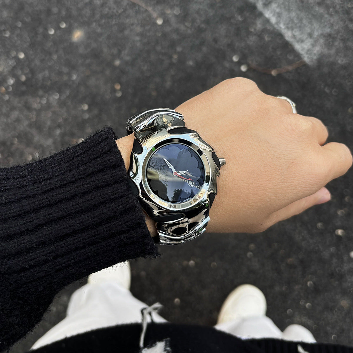 Men's watches [second generation blade] special-shaped retro y2k