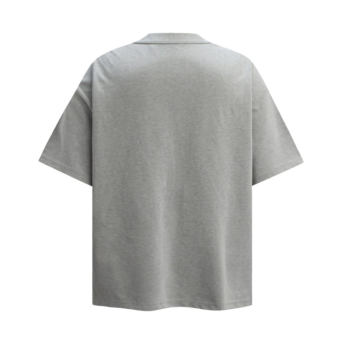 Unisex T-shirts Summer Double-Sided Men's Loose Crew Neck Short Sleeve T-Shirt