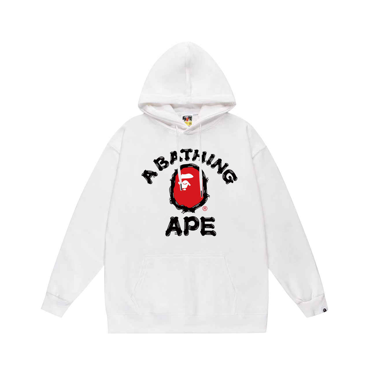 Ape Hoodie Autumn/Winter Letter Print Loose Hoodie Pullover Ape Sweater