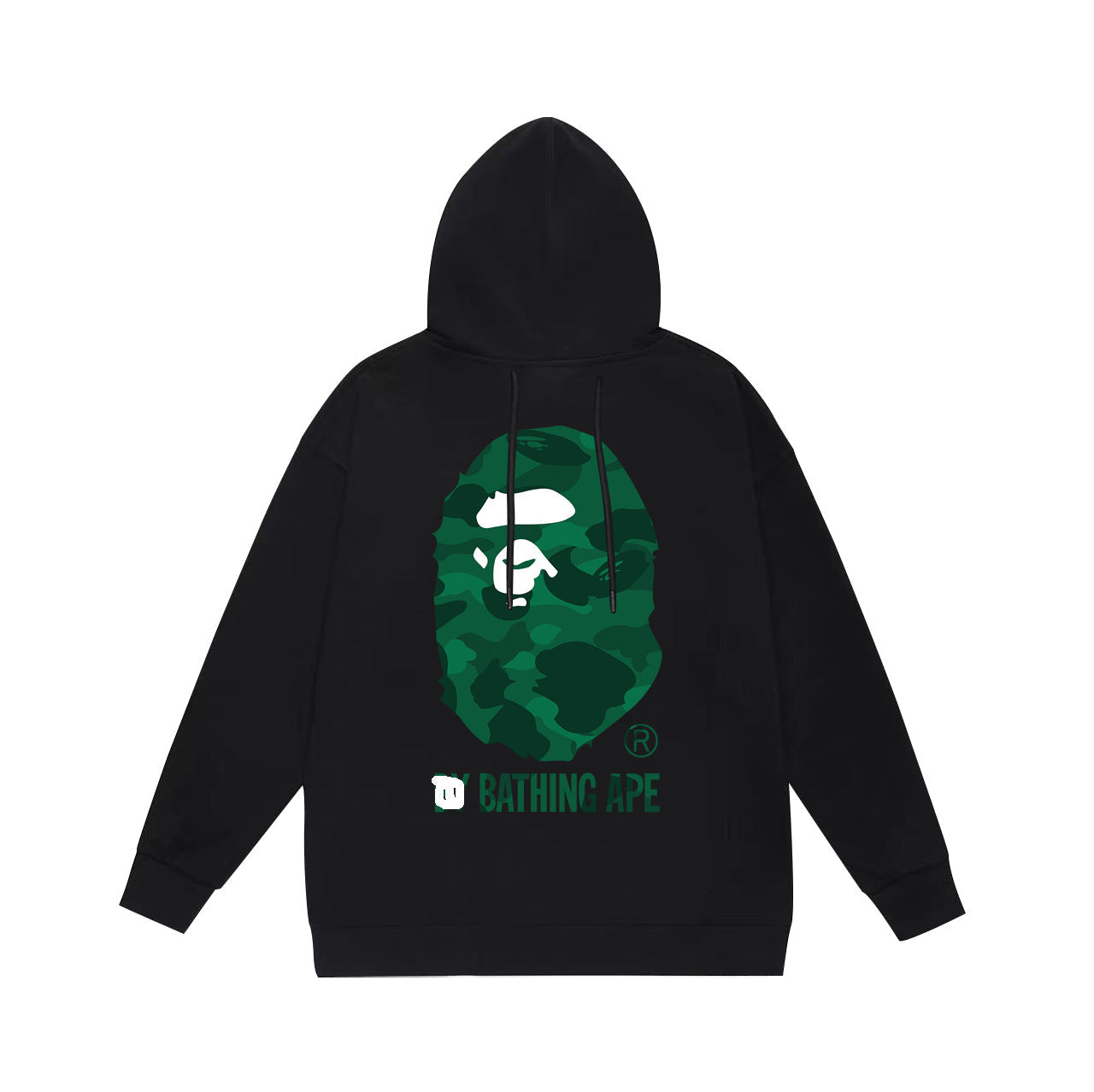 Ape Hoodie Autumn/Winter Letter Print Loose Hoodie Pullover Ape Sweater