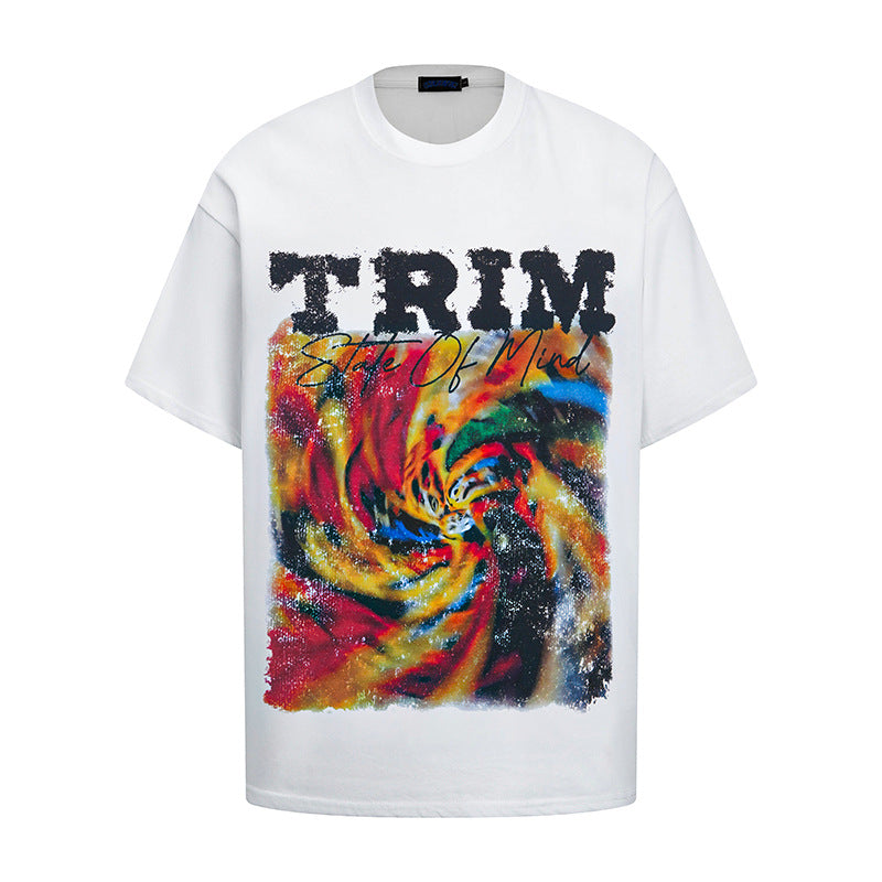 Hip hop clothing new york summer vintage hip hop t-shirt short sleeves
